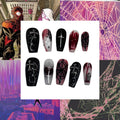 Spider Verse Acrylic Coffin Press On Nail - MaYonail Store