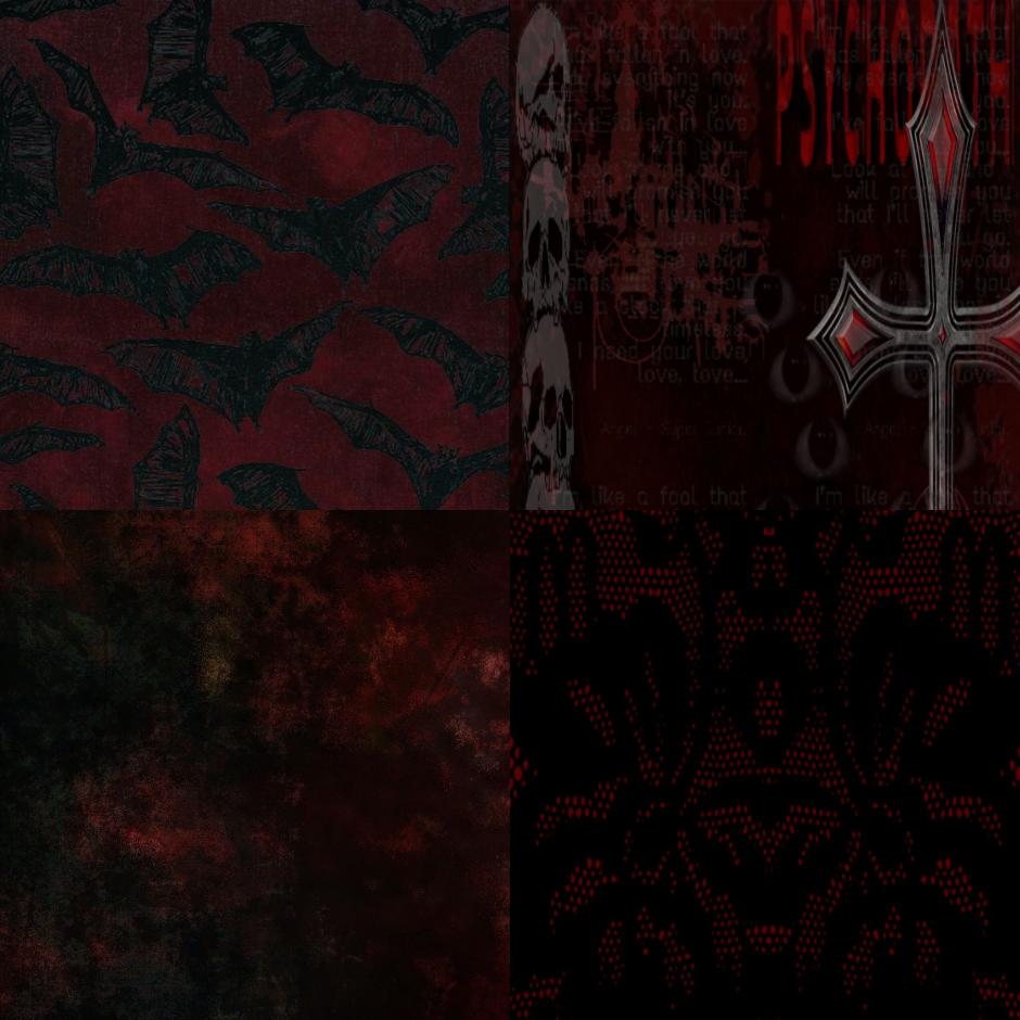 Gothic Web Acrylic Round Press On Nail