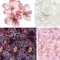 Lilac Flower Acrylic Almond Press On Nail - MaYonail Store