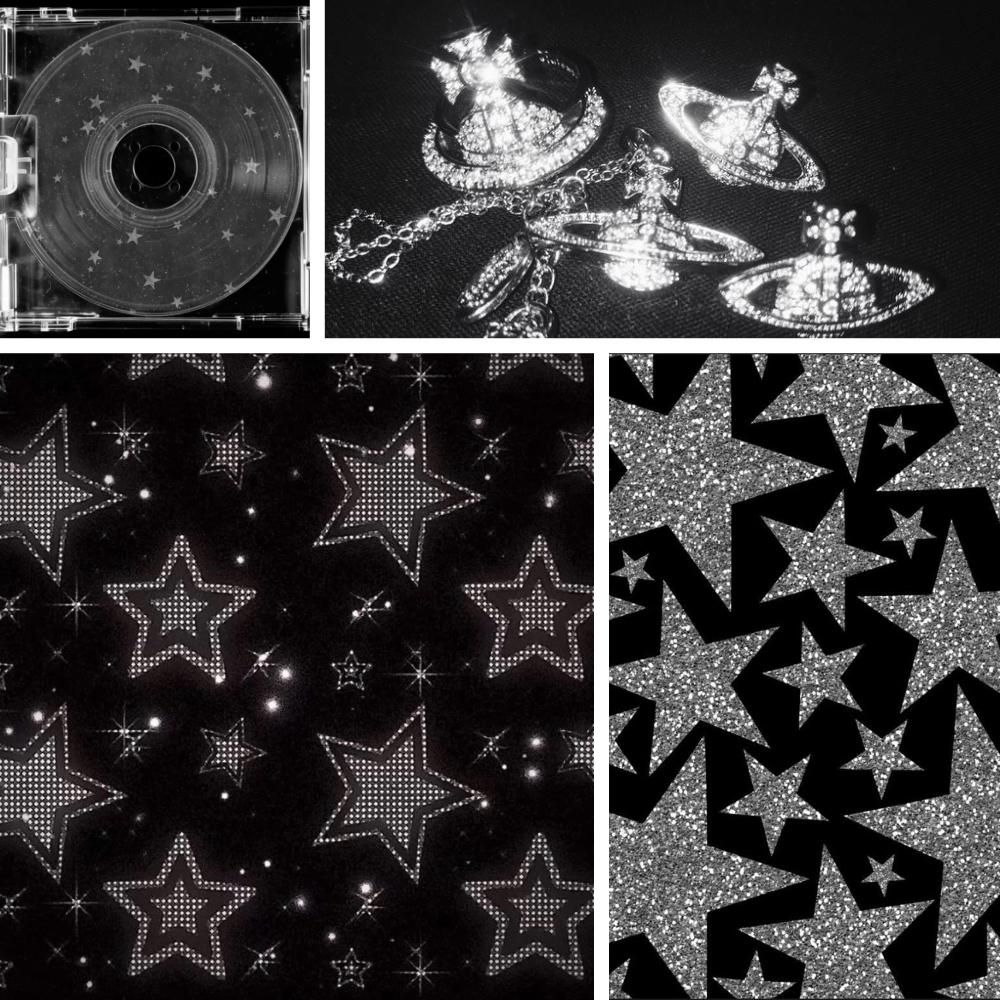 Night Shimmer Acrylic Square Press On Nail