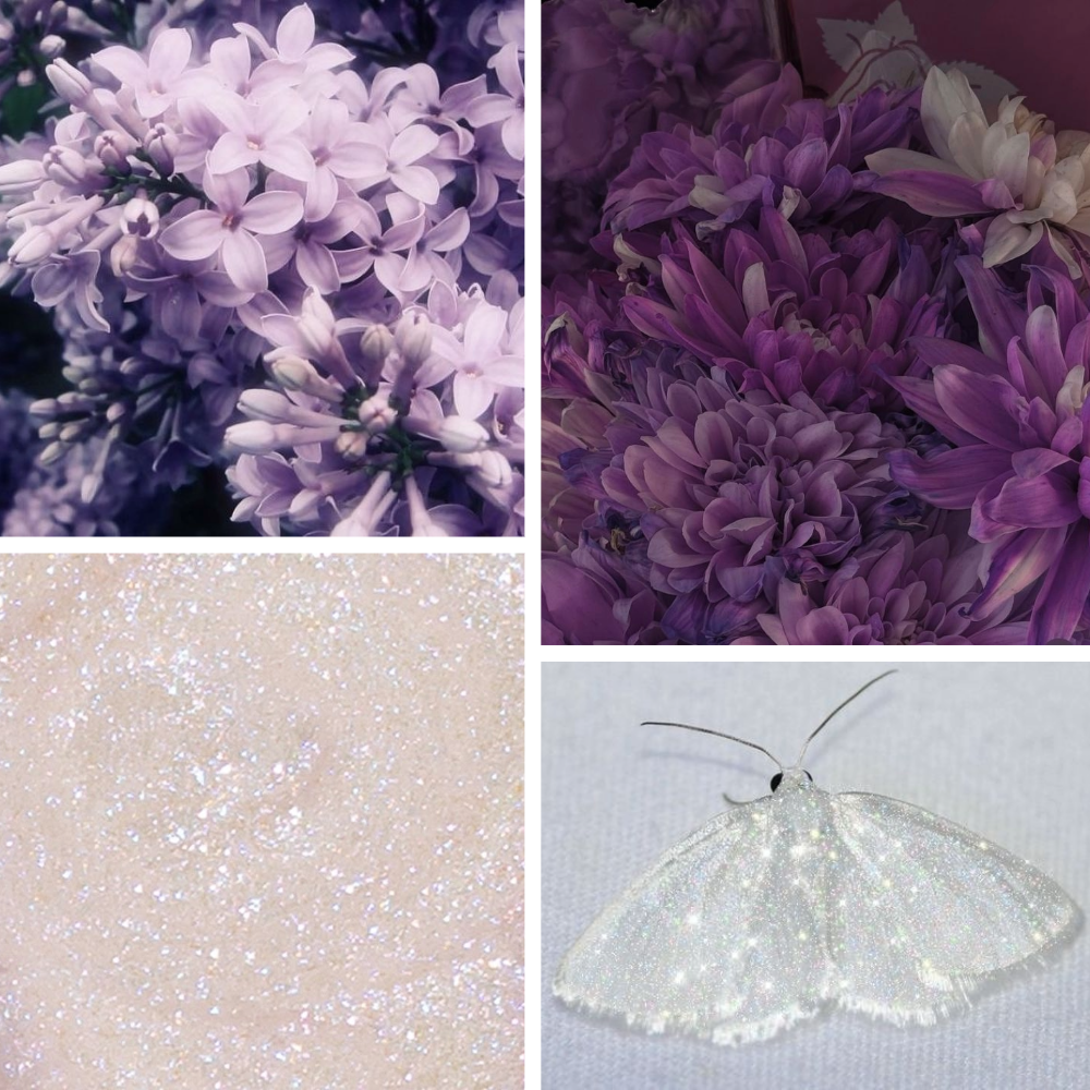 Lilac Love Acrylic Almond Press On Nail