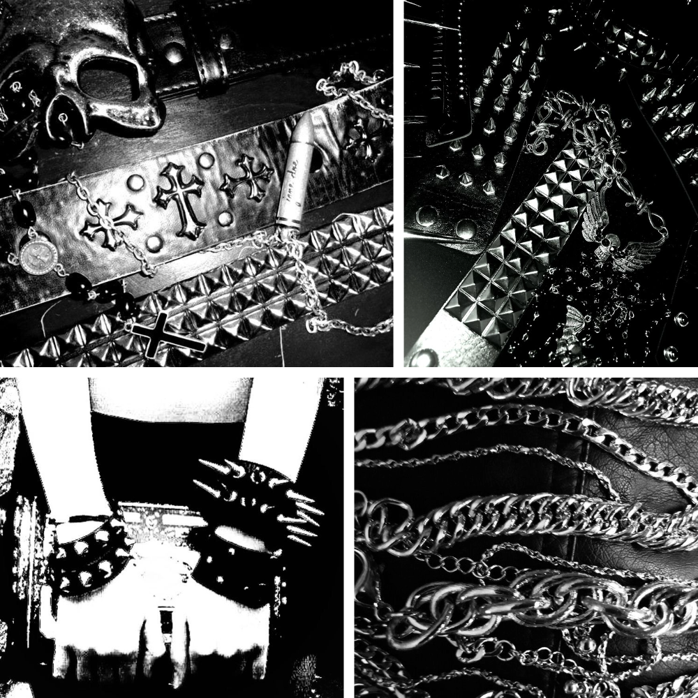 Silver Love Acrylic Oval Press On Nail