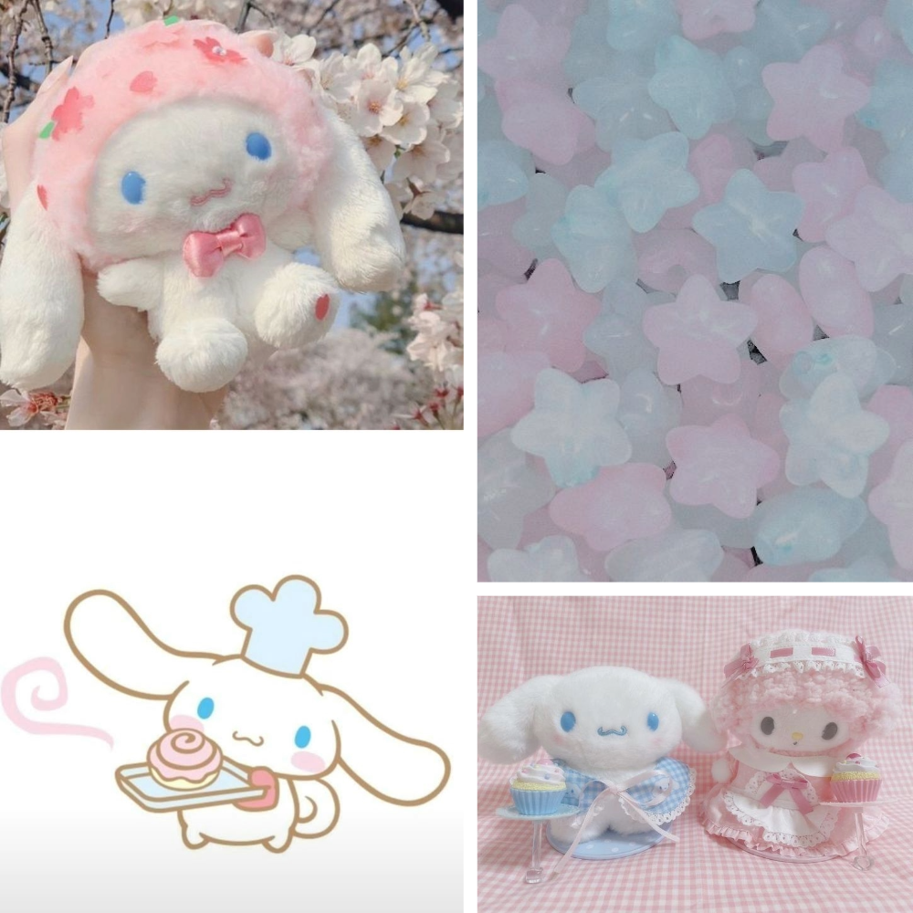 Cotton Candy Acrylic Oval Press On Nail