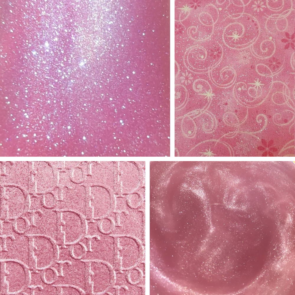 Pearly Pink Acrylic Almond press On Nail