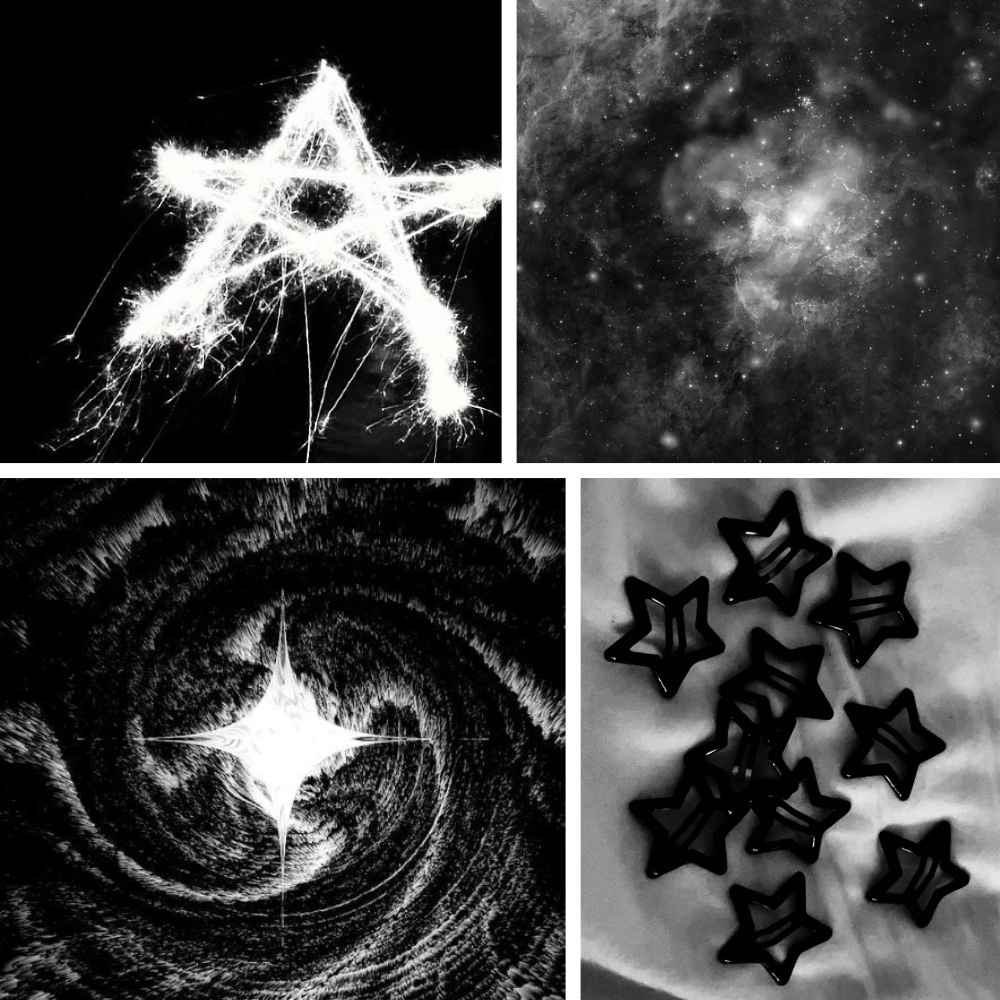 Starlight Acrylic Almond Press On Nail