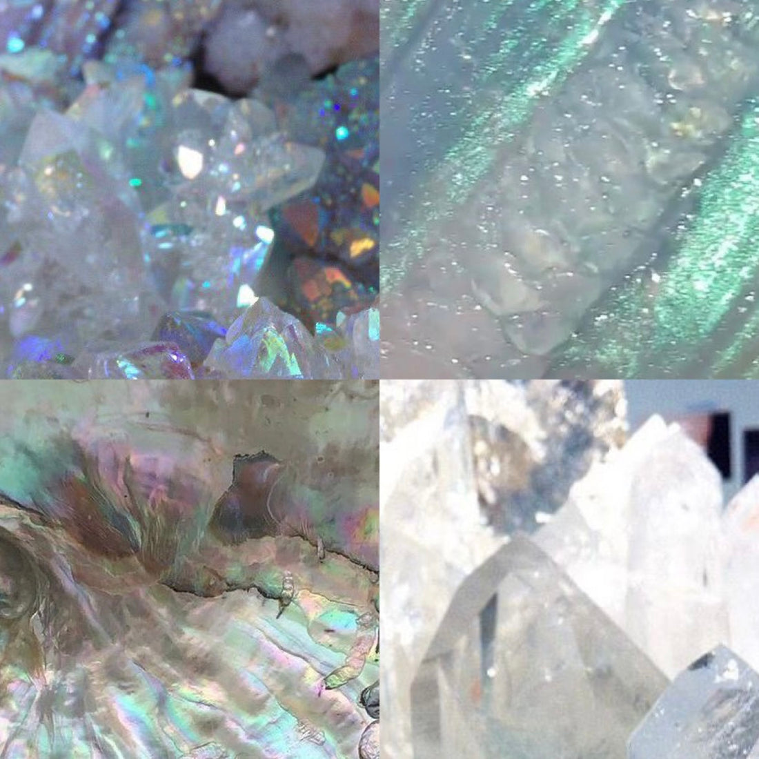 Pure Crystal Acrylic Square Press On Nail