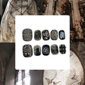 Ritual Ink Acrylic Square Press On Nail - MaYonail Store