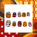 Retro Pop Acrylic Square Press On Nail - MaYonail Store
