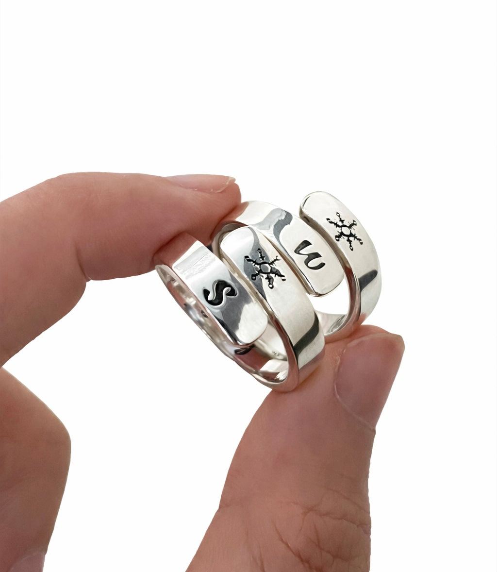 Sterling Sliver Open Ring Workshop - MaYonail Store