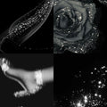 Noir Cateye Acrylic Square Press On Nail - MaYonail Store