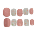 Blush Pink Acrylic Square Press On Nail - MaYonail Store