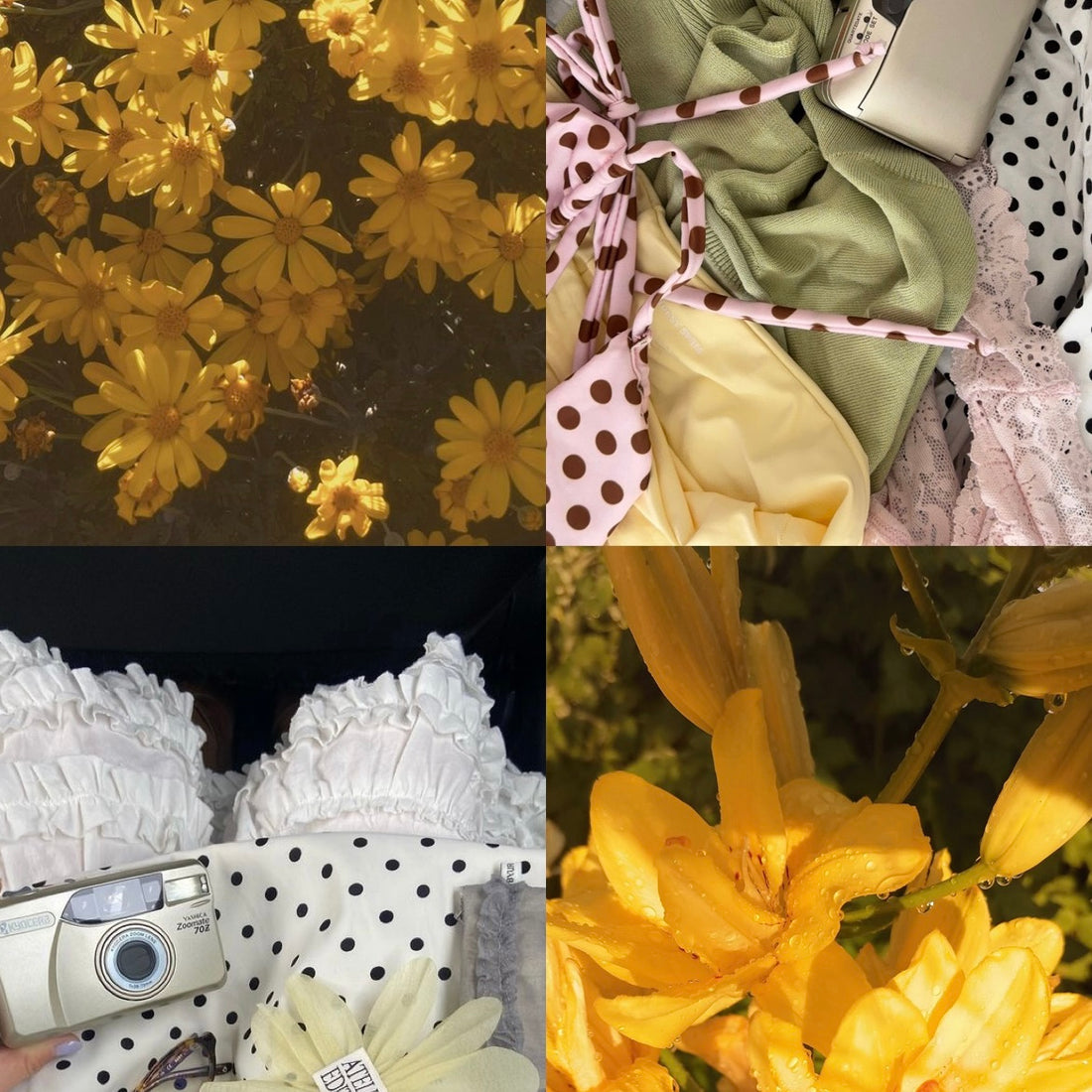 Simple Summer Acrylic Almond Press On Nail