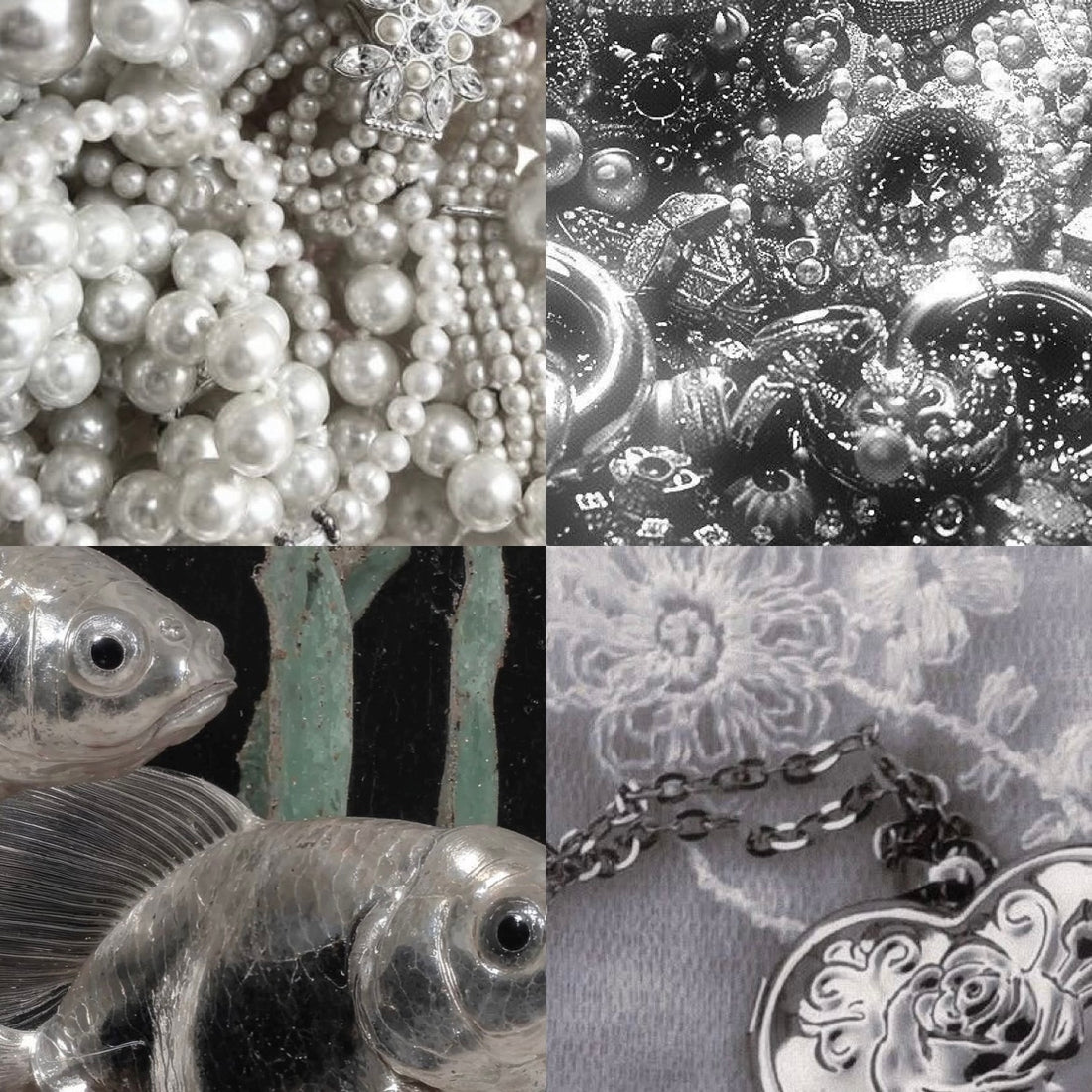 Silver Spring Acrylic Coffin Press On Nail - MaYonail Store