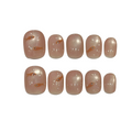 Baby Goldfish Acrylic Square Press On Nail - MaYonail Store