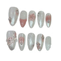 Sweet Petal Acrylic Almond Press On Nail - MaYonail Store