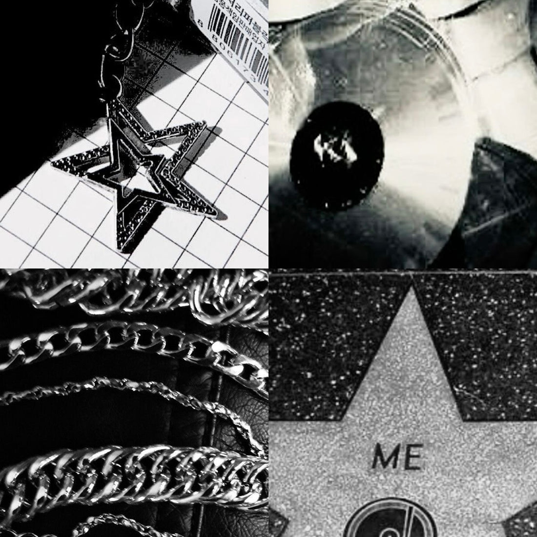 Punk Swirl Acrylic Square Press On Nail - MaYonail Store