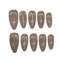 Classy Girl Acrylic Almond Press On Nail - MaYonail Store