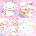 Sanrio Bomb Acrylic Almond Press On Nail - MaYonail Store