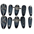 Blue Westwood Serpent Acrylic Almond Press On Nail - MaYonail Store