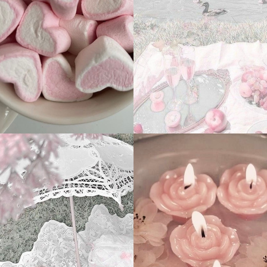 Blush Pink Acrylic Square Press On Nail