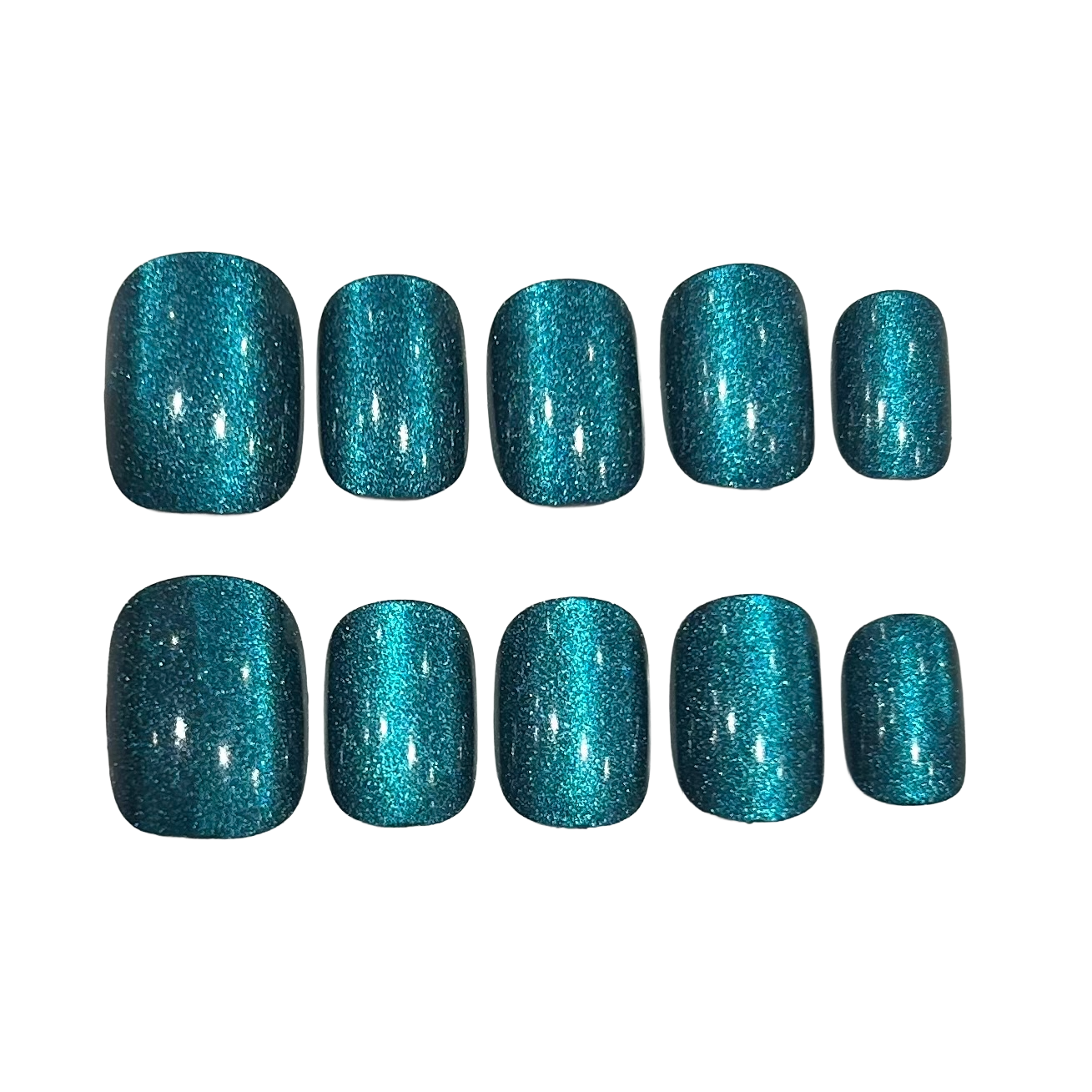 Ocean Night Acrylic Square Press On Nail - MaYonail Store