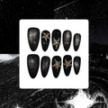 Midnight Star Acrylic Almond Press On Nail - MaYonail Store