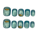 Goldfish Acrylic Square Press On Nail - MaYonail Store