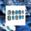 Ocean Tech Acrylic Square Press On Nail - MaYonail Store