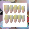 Cotton Candy Almond Press On Nail - MaYonail Store
