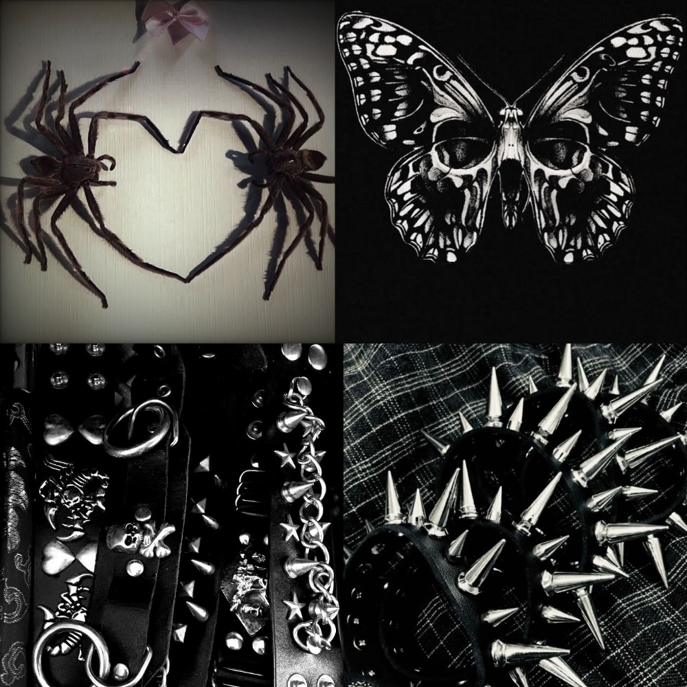 Spider Bite Acrylic Square Press On Nail