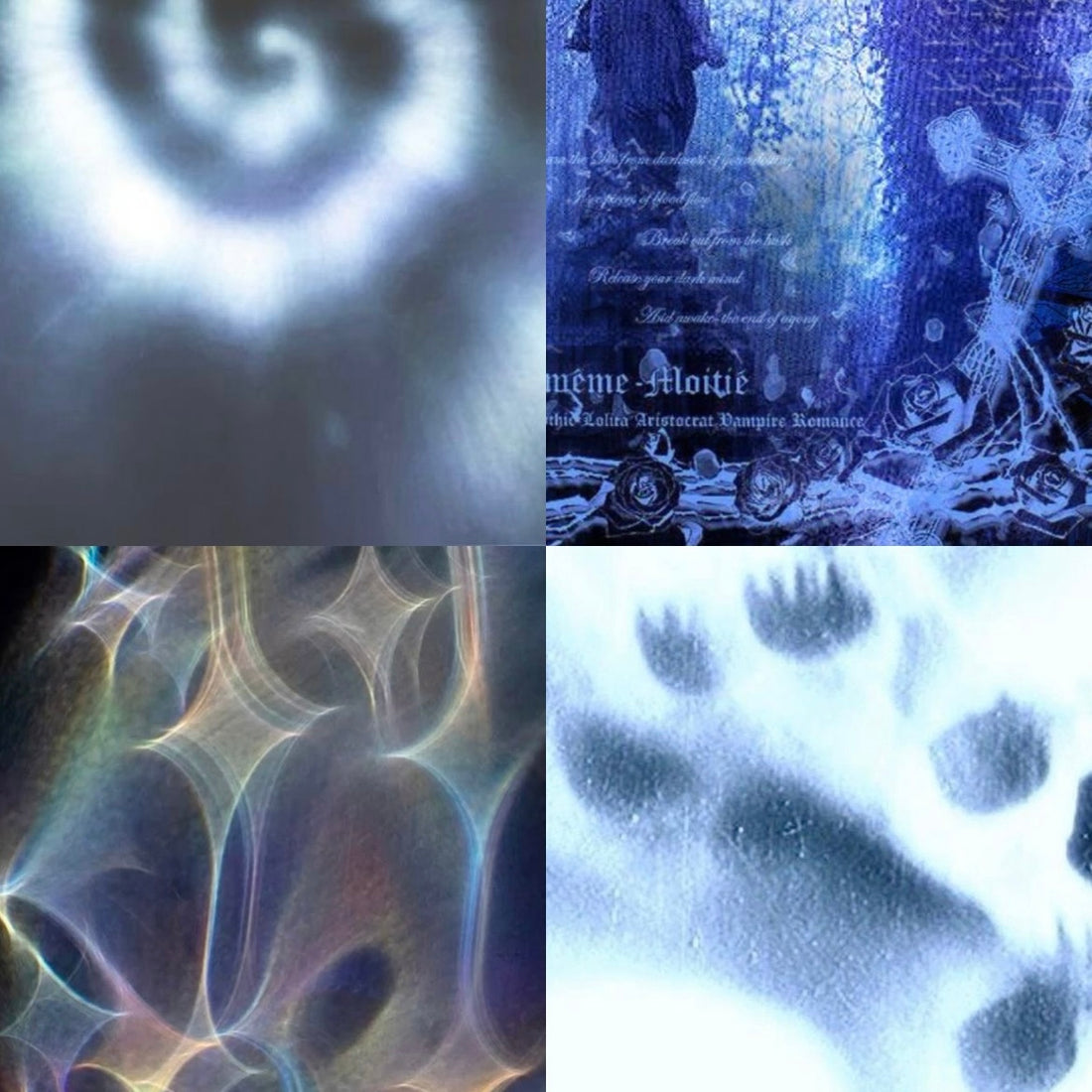 Opal Ocean Acrylic Square Press On Nail