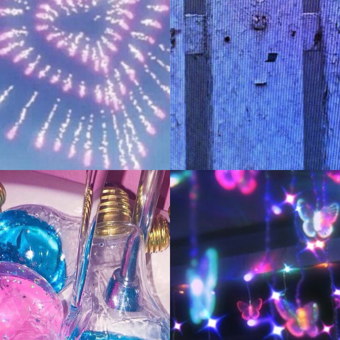 Unicorn Ombré Acrylic Almond Press On Nail