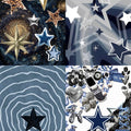 Retro Star Acrylic Square Press On Nail - MaYonail Store