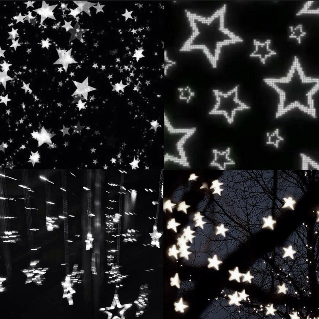 Star Acrylic Square Press On Nail