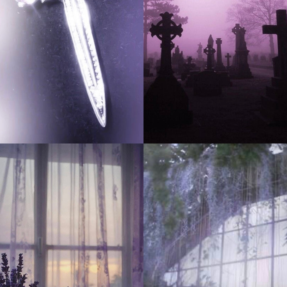 Lilac Lilith Acrylic Stiletto Press On Nail - MaYonail Store