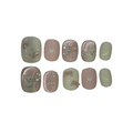Pastel Kitty Acrylic Square Press On Nail - MaYonail Store