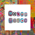 Sugar Crash Acrylic Square Press On Nail - MaYonail Store
