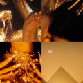 Pharaohs Gold Acrylic Square Press On Nail - MaYonail Store