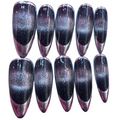 Chromatica Acrylic Stiletto Press On Nail - MaYonail Store