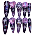 Kouromi Stars Acrylic Stiletto Press On Nail - MaYonail Store