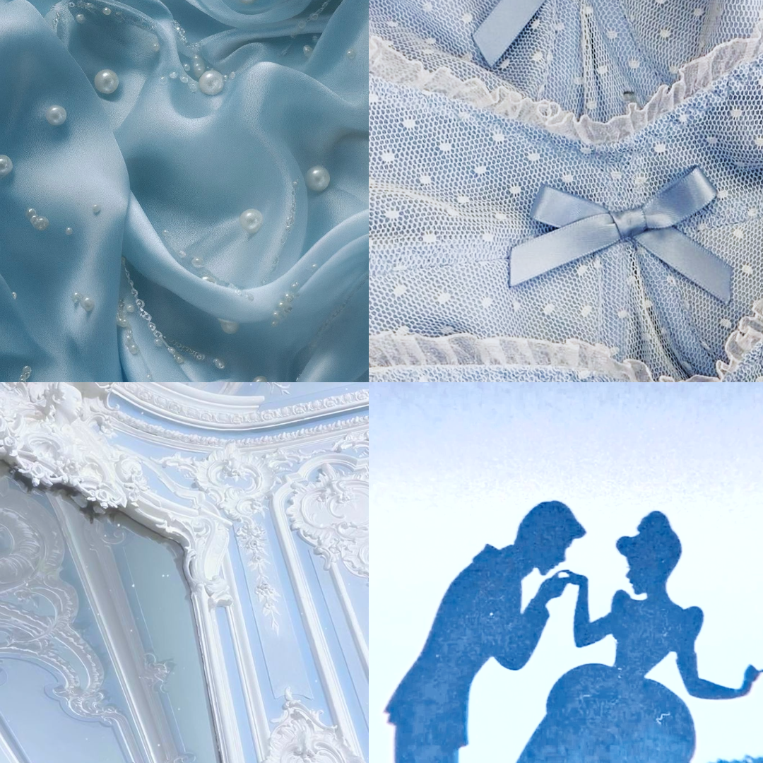 Glass Pearls Acrylic Round Press On Nail