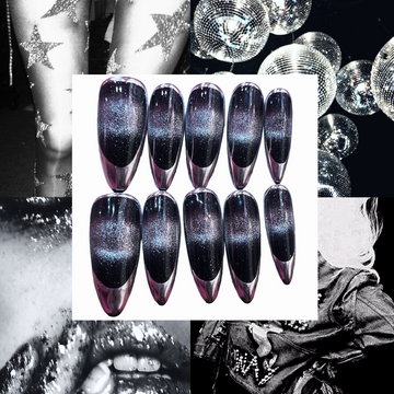 Chromatica Acrylic Stiletto Press On Nail - MaYonail Store