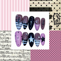 Pink Piano Acrylic Almond Press On Nail - MaYonail Store