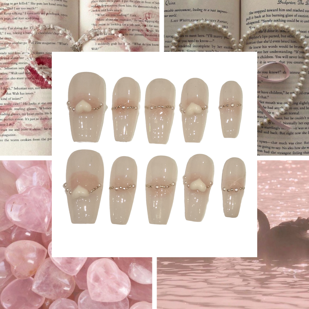 Soft Touch Acrylic Coffin Press On Nail - MaYonail Store
