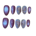 Dreamy Butterflies Acrylic Almond Press On Nail - MaYonail Store