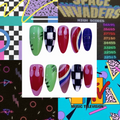 Back To The 80s Acrylic Almond press On Nail - MaYonail Store