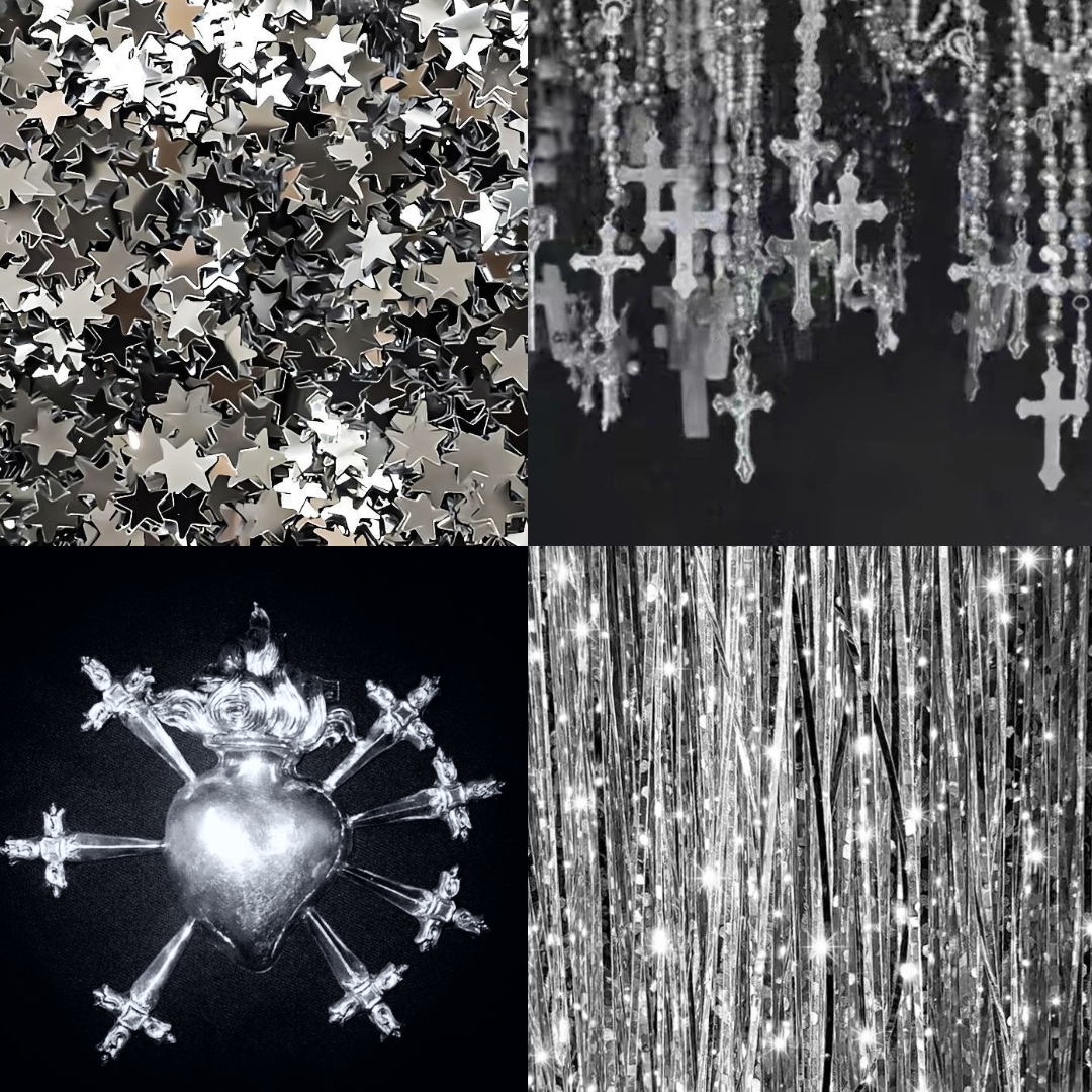 Heart Of Glass Acrylic Stiletto Press On Nail - MaYonail Store