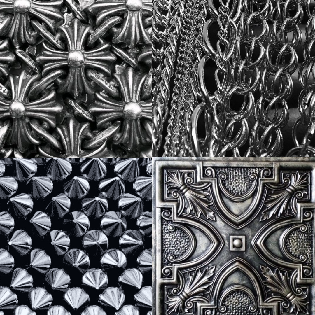 Heavy Metal Lover Acrylic Square Press On Nail - MaYonail Store