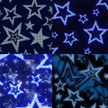 Cyber Stars Acrylic Square Press On Nail - MaYonail Store