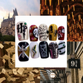 Hogwarts Acrylic Square Press On Nail - MaYonail Store